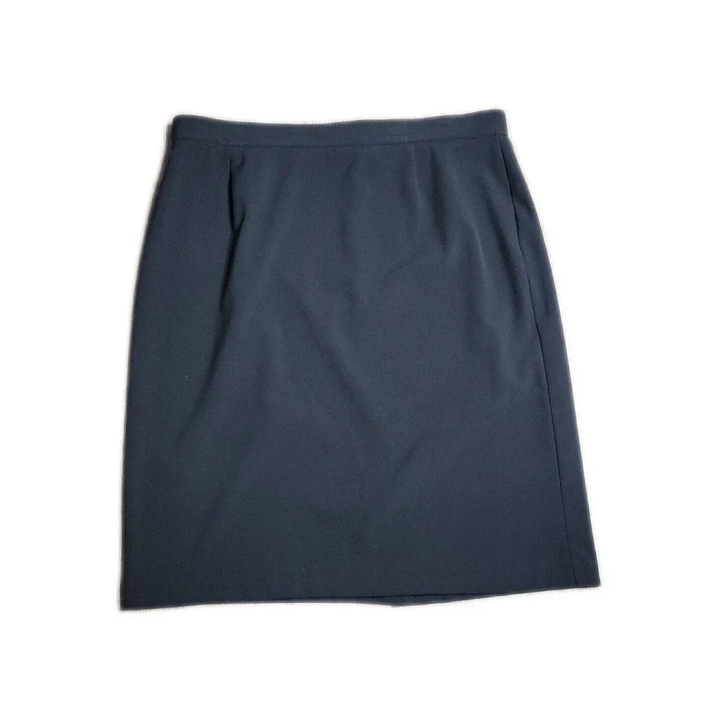 Preswick & Moore Career Dress Skirt ~ Sz 14 ~ Below Knee ~ Black